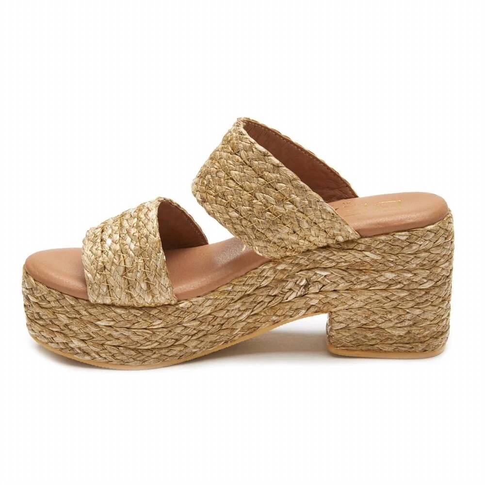 NEW MATISSE women's ocean ave platform sandal in cognac